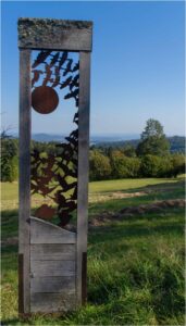 Franziskusweg mit Aussicht in die Rhön